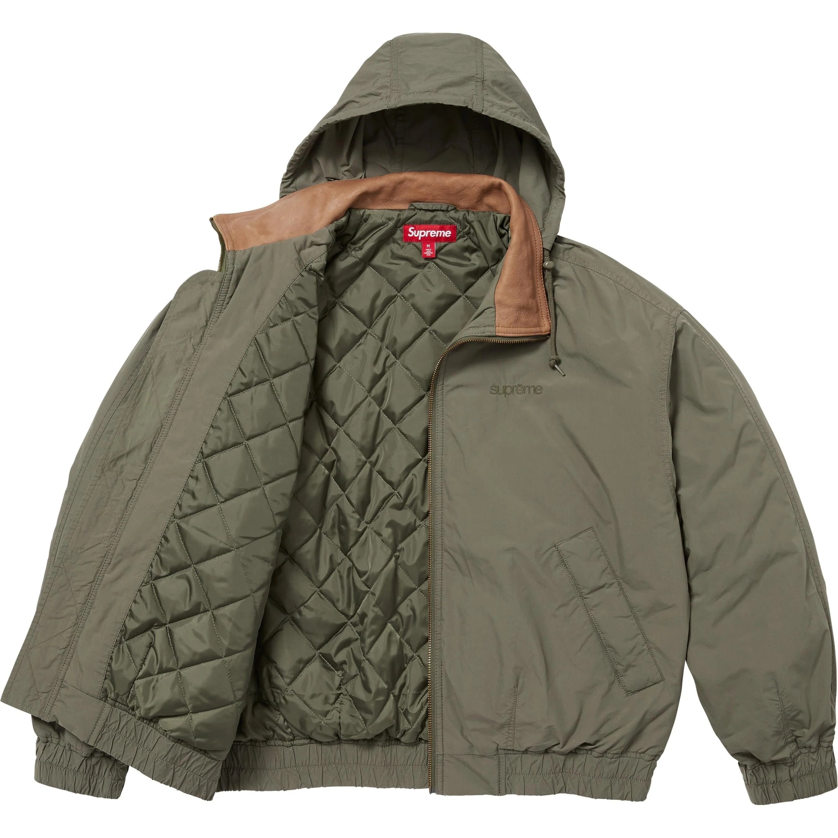 Leather Collar Utility Jacket view 19